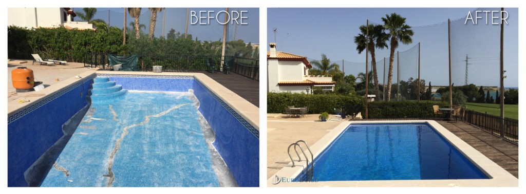 Swimming pool repair in Bonalba
